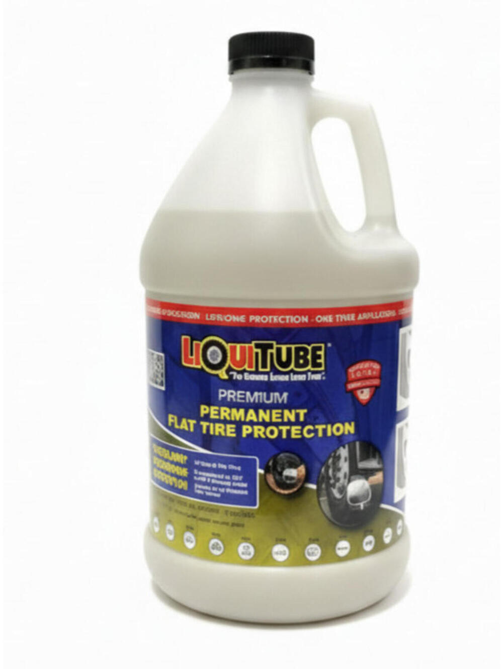 LiquiTube Permanent Premium Tire Sealant 1 Gallon 1220-0128 w/ Pump